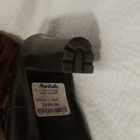 coach boots winter fall water proof quilted women's sz 8 1/2 B brown rain boot - Picture 9 of 15